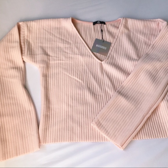 Missguided ribbed crop top - Picture 2 of 3